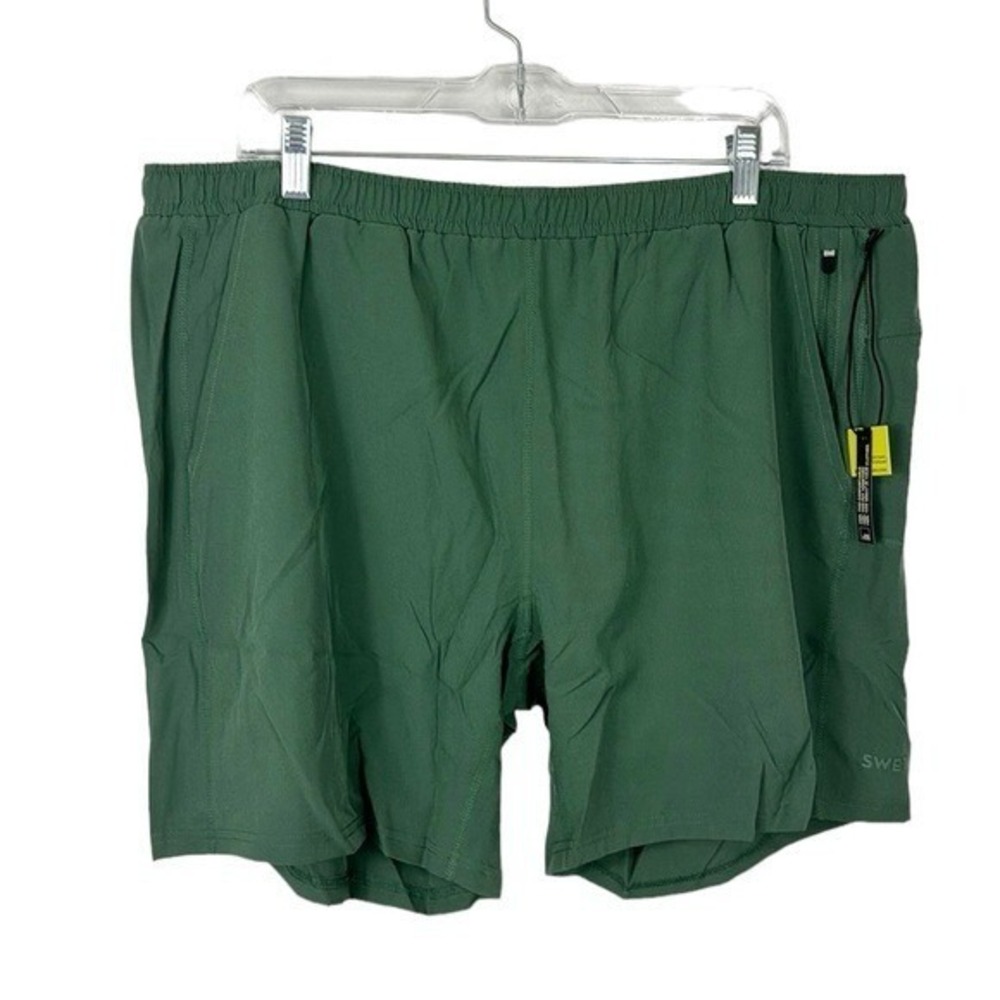Swet Tailor Active Lined Short Men's 2XL Olive New Cell Pockets‎